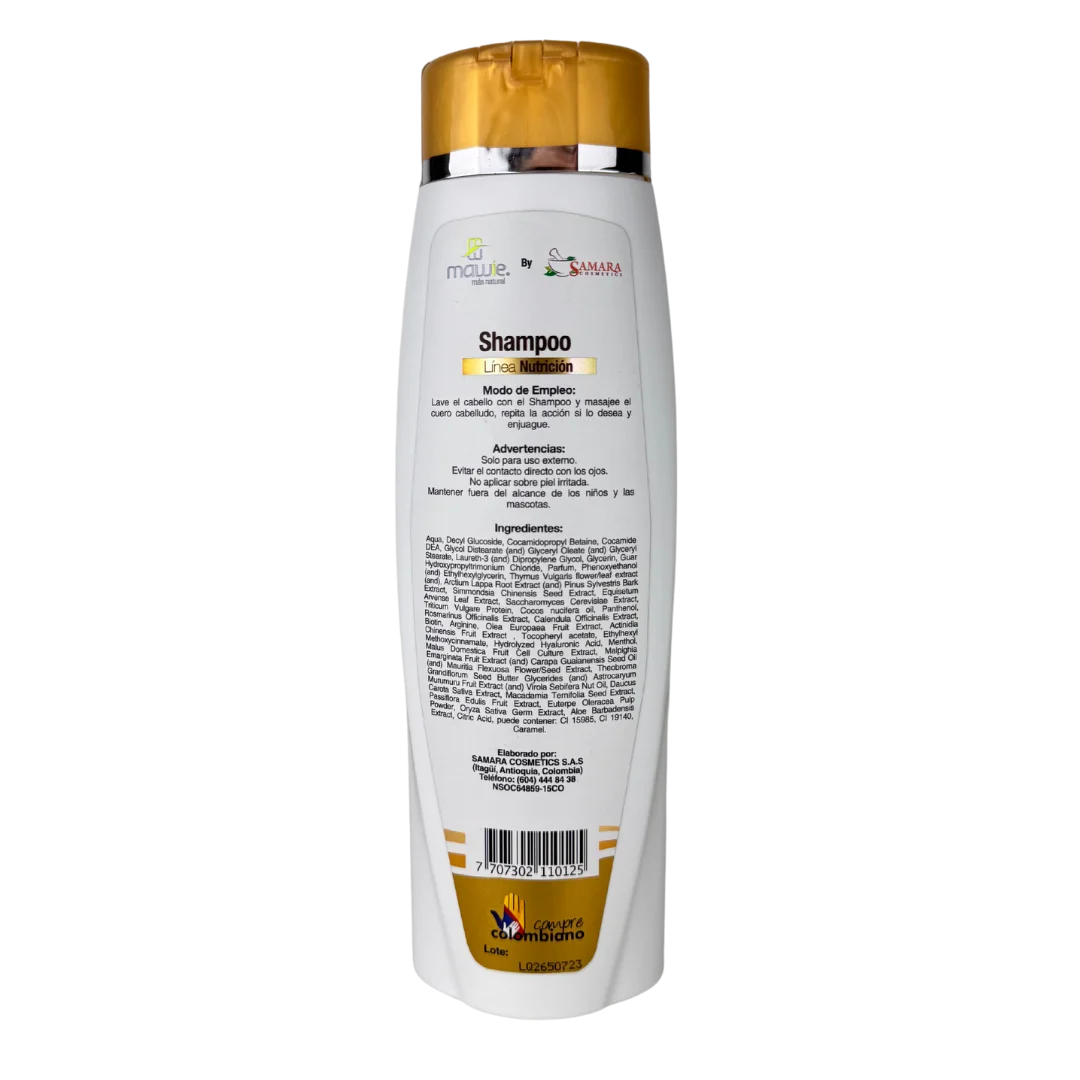 Shampoo Nutricion Mawie 450 ml