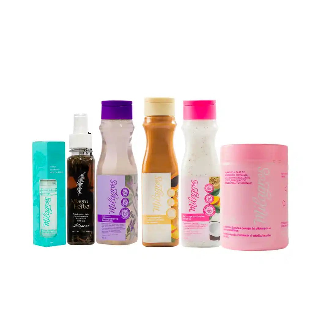 Kit Crecimiento Y Anticaida Premium - Glow Beauty Distribuidores Milagros