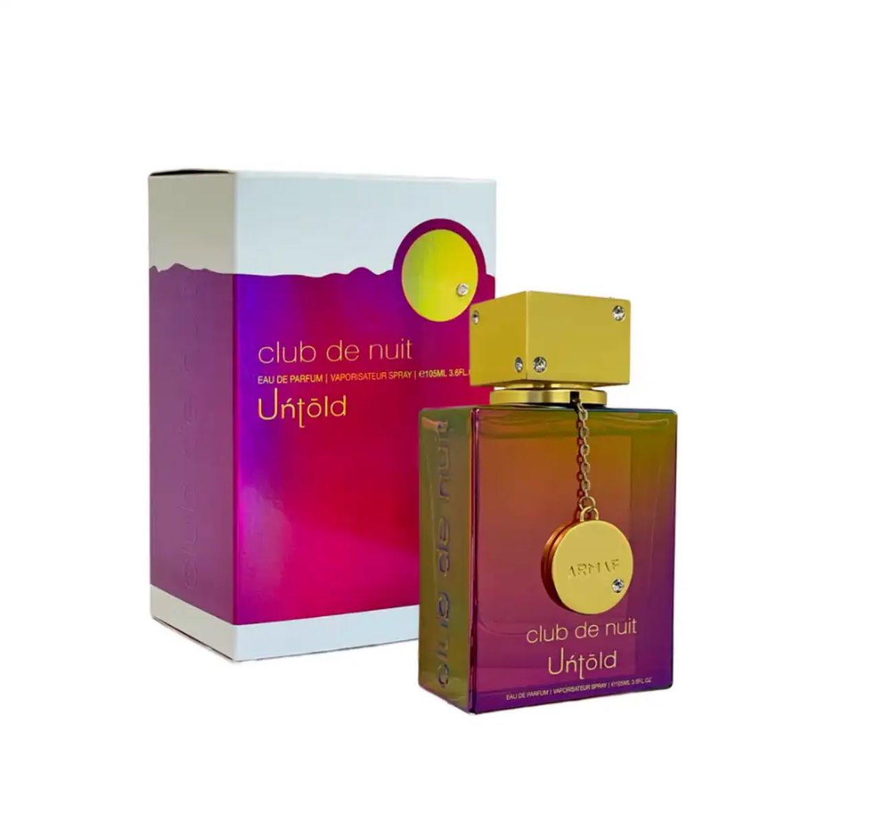 Perfume Club de Nuit Untold Armaf Fragancia Vibrante Lujo - Glow Beauty Distribuidores Milagros