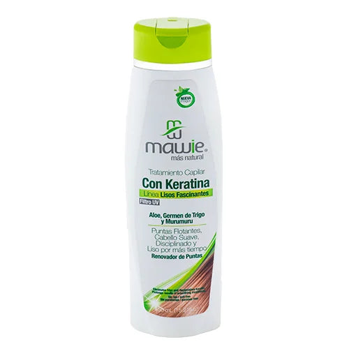 Tratamiento Capilar con Keratina Lisos Fascinantes Mawie 450 ml
