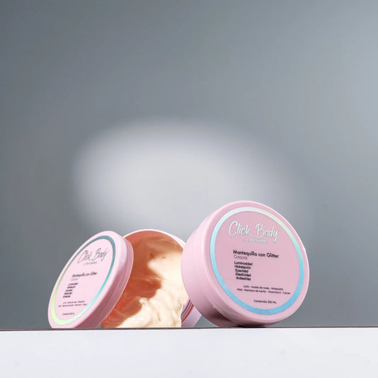 Mantequilla Corporal con Glitter Click Body 250 ml