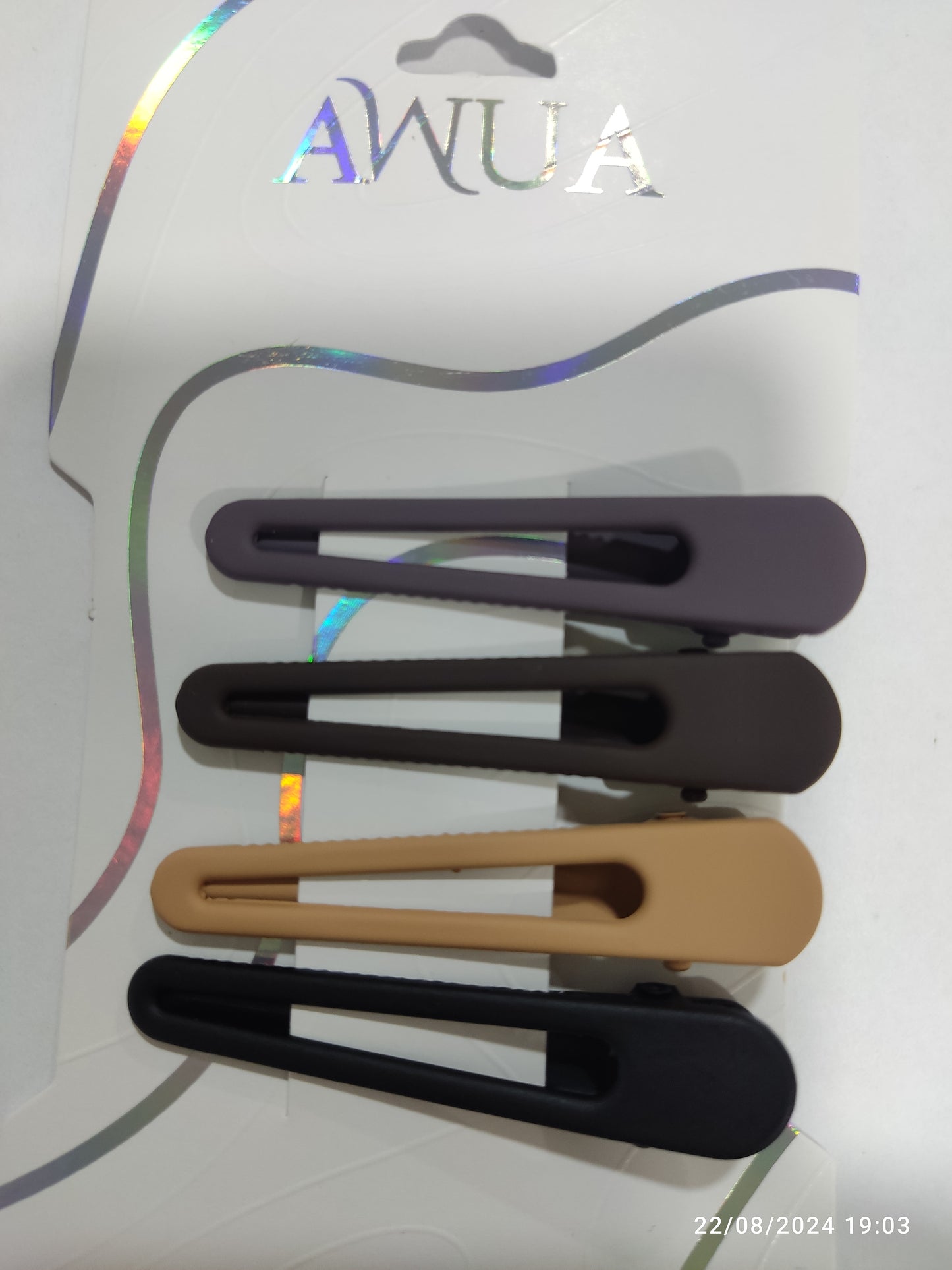 Pinza Cabello Clip x 4 - Glow Beauty Distribuidores Milagros