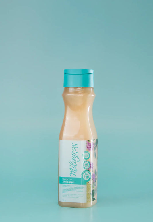 Shampoo Anticaspa 450 ml Milagros - Glow Beauty Distribuidores Milagros