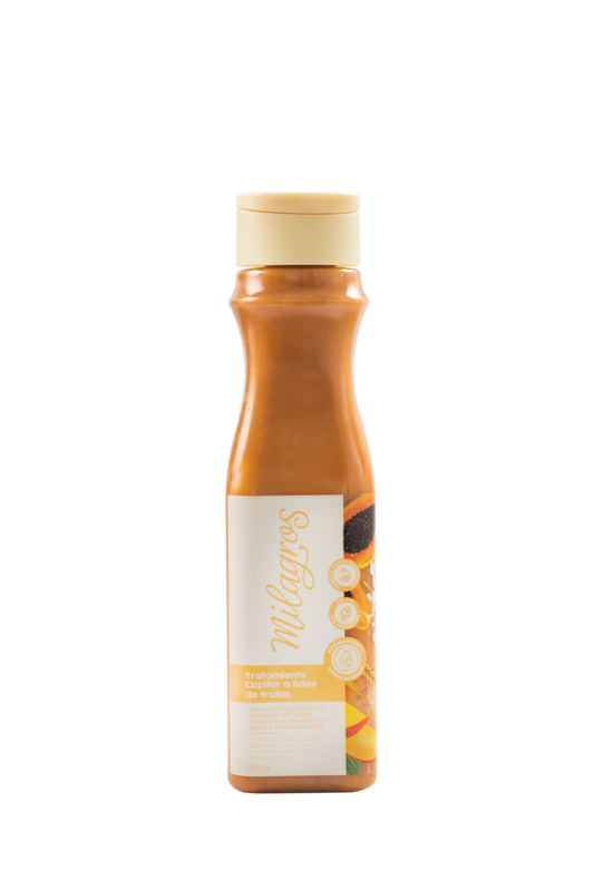 Tratamiento Capilar a Base de Frutas Milagros - Glow Beauty Distribuidores Milagros