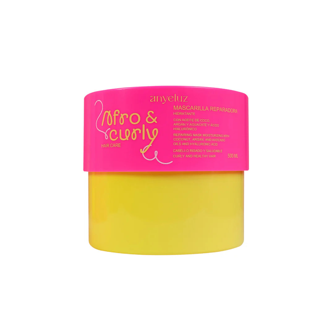MASCARILLA REPARADORA HIDRATANTE AFRO & CURLY Anyeluz