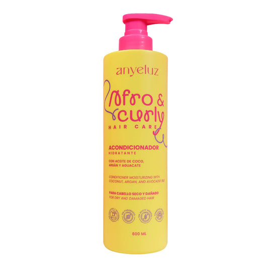 ACONDICIONADOR HIDRATANTE AFRO & CURLY Anyeluz