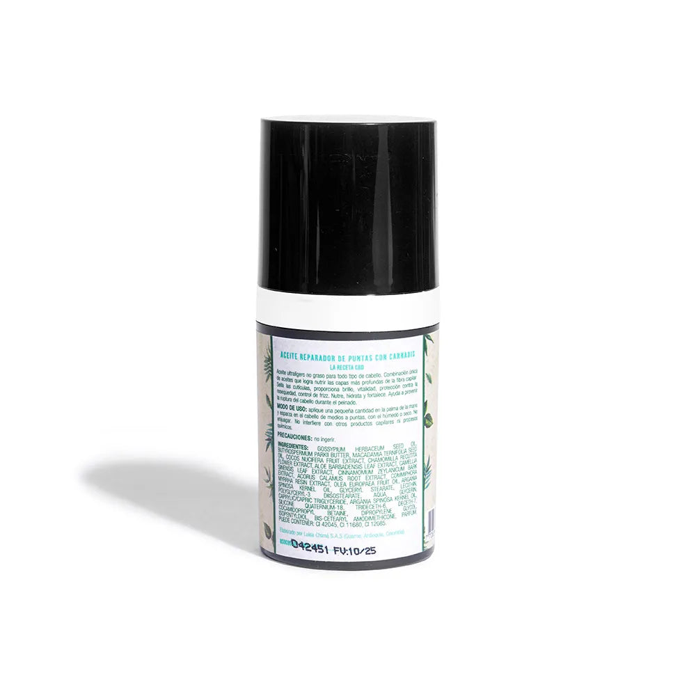 Aceite Reparador de Puntas La Receta 30 ml