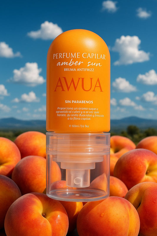 Bruma Antifrizz Amber Sun Perfume Capilar Awua - Glow Beauty Distribuidores Milagros