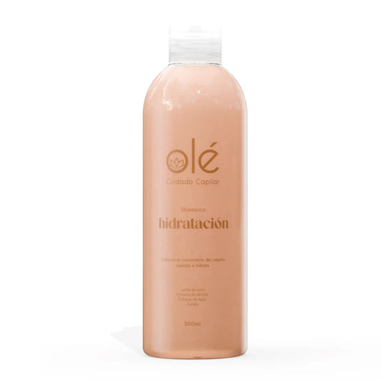 Shampoo hidratación canela coco y miel Olé capilar 500 ML - Glow Beauty Distribuidores Milagros