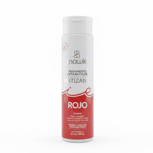 Tratamiento capilar matizante Rojo 300ml - Glow Beauty Distribuidores Milagros