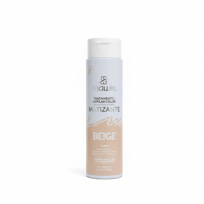Tratamiento capilar matizante Beige 300ml Mawie - Glow Beauty Distribuidores Milagros