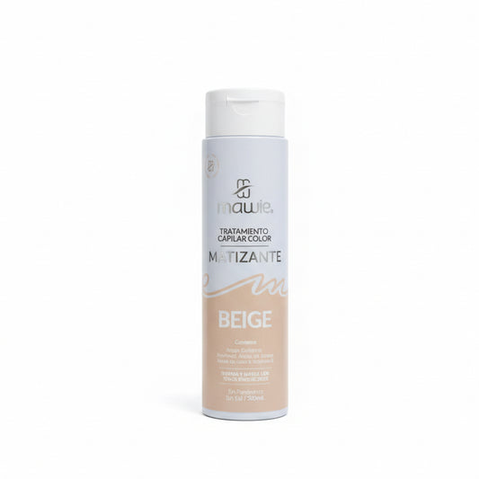 Tratamiento capilar matizante Beige 300ml Mawie - Glow Beauty Distribuidores Milagros