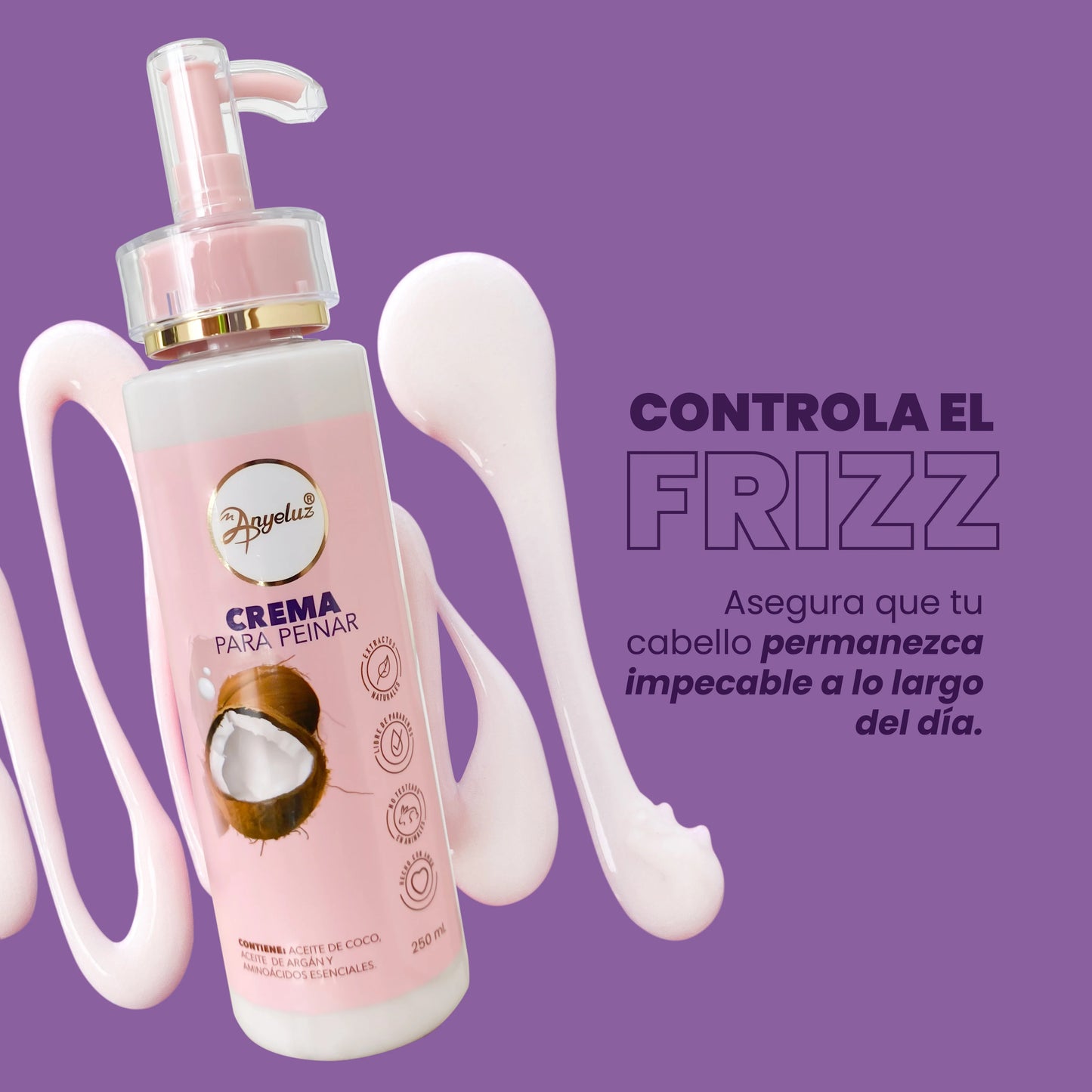 Crema para Peinar 250 ML Anyeluz