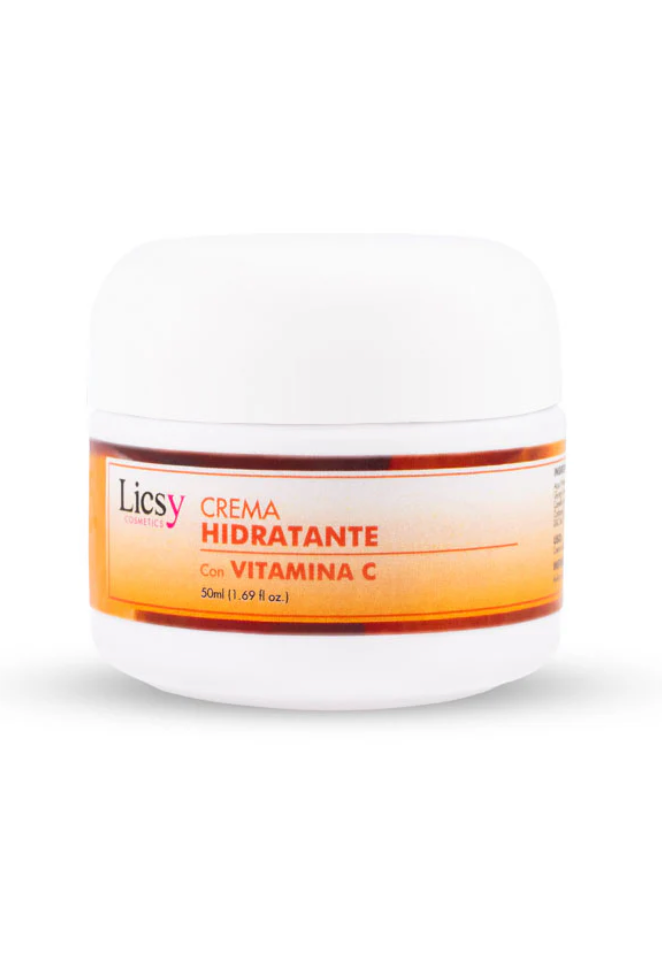 Crema Hidratante con Vitamina C Licsy 50ml - Glow Beauty Distribuidores Milagros