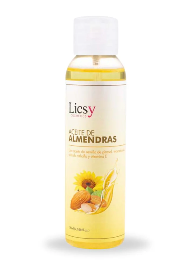 Aceite de Almendras Capilar y Corporal Licsy - Glow Beauty Distribuidores Milagros