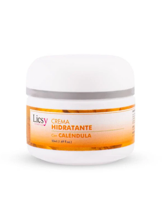 Crema Hidratante Con Caléndula 50ml Licsy