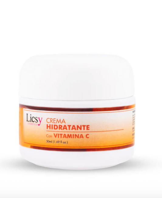 Crema Hidratante Con Vitamina C  50ml Licsy