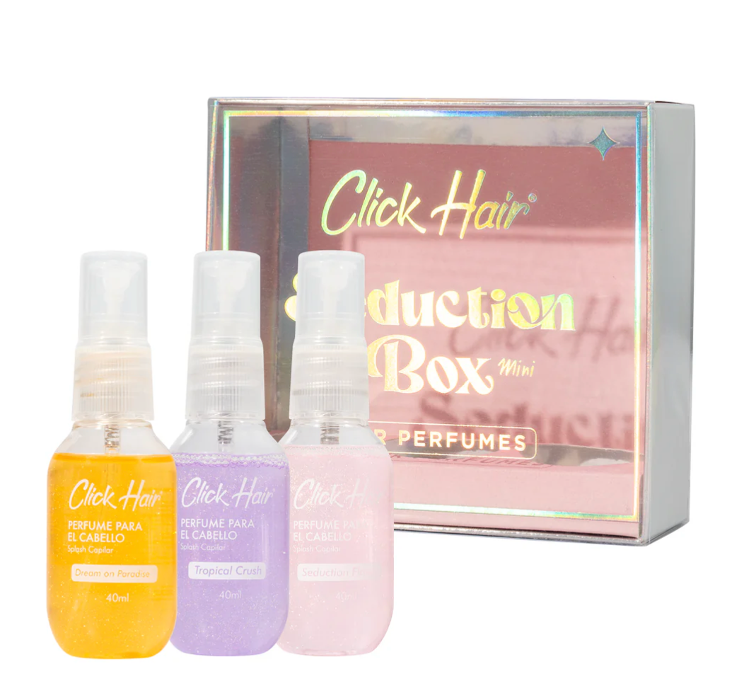 Set x 3 mini perfumes capilares Mix Click Hair - Glow Beauty Distribuidores Milagros