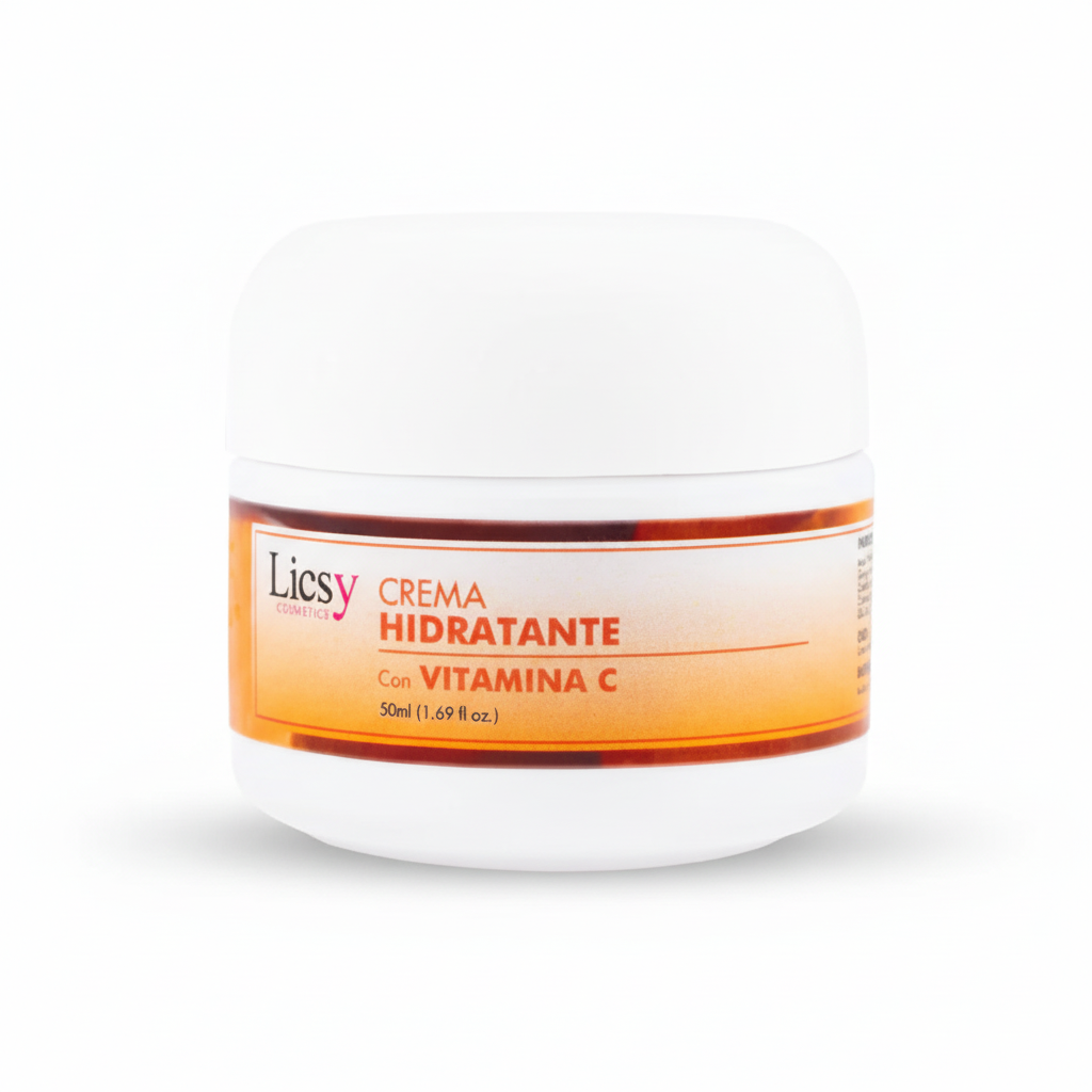 Crema Hidratante Vitamina C Licsy 50G - Glow Beauty Distribuidores Milagros