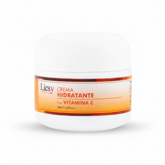 Crema Hidratante Vitamina C Licsy 50G - Glow Beauty Distribuidores Milagros