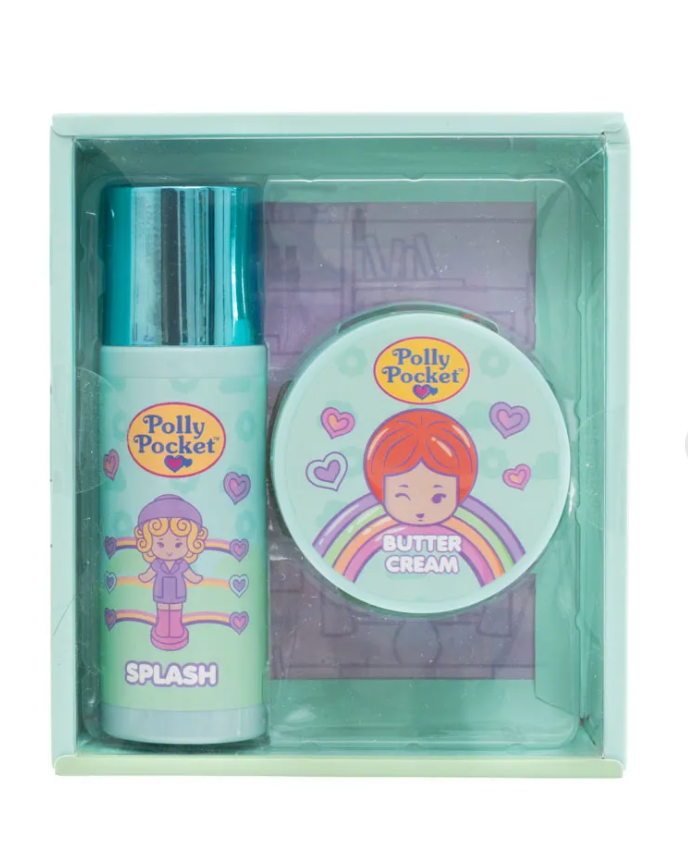 Kit Corporal Polly Pocket Aguamarina Trendy - Glow Beauty Distribuidores Milagros