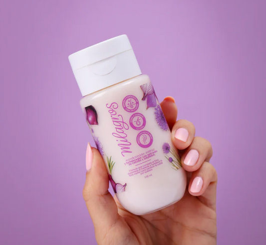 Acondicionador Antifrizz y Fortalecedor Con Extracto de Cebolla y Péptidos Mini 100Ml Milagros
