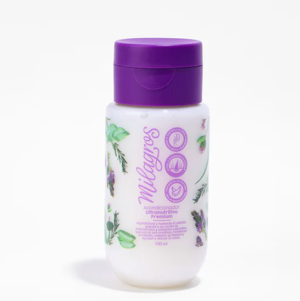 Acondicionador Ultra Nutritivo Premium Mini 100ML Milagros