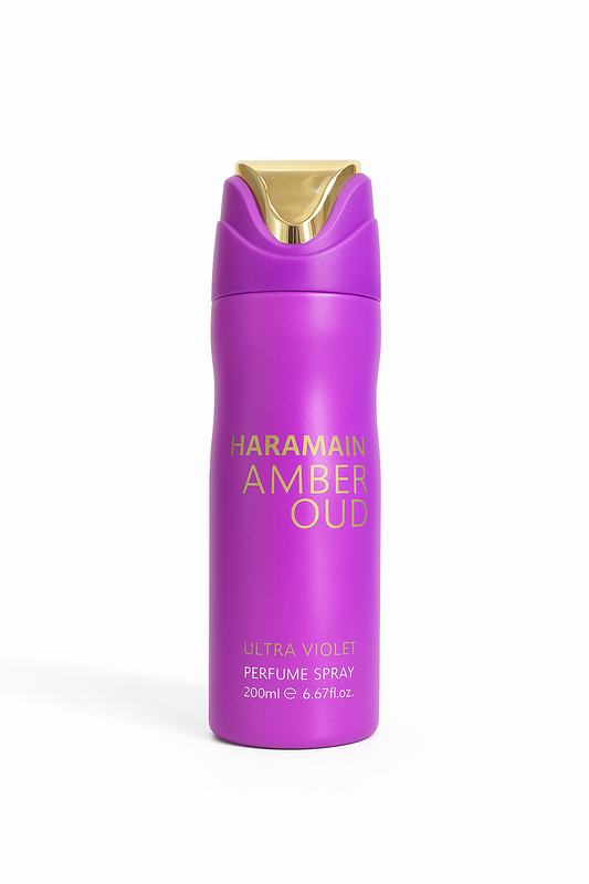 Spray Corporal Perfume Haramain Amber Oud Ultra Violet