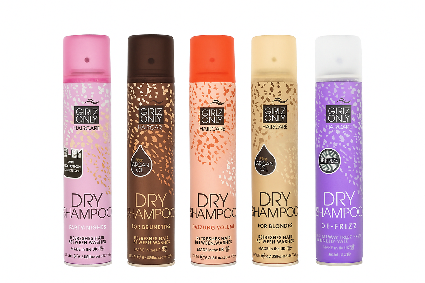 Shampoo Seco Girlz Only 200 ml - Glow Beauty Distribuidores Milagros