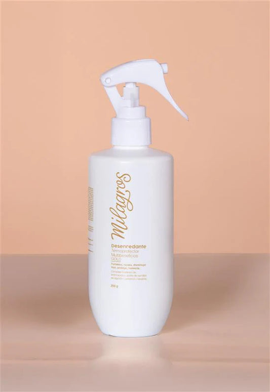 Desenredante Termorpotector Multibeneficios Gold Milagros - Glow Beauty Distribuidores Milagros