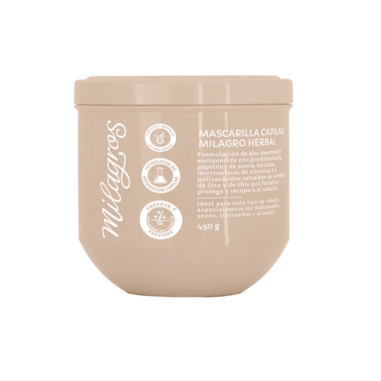 Mascarilla Capilar Milagros Herbal