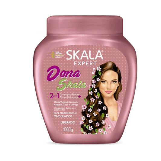 Crema para Peinar Cabellos Lisos y Ondulados Dona Skala 1000 gr