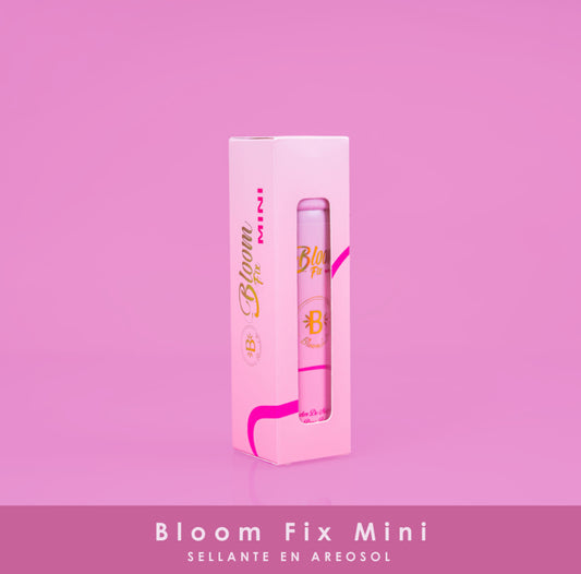 Fijador en aerosol Bloomshell Bloom Fix Grande - Glow Beauty Distribuidores Milagros
