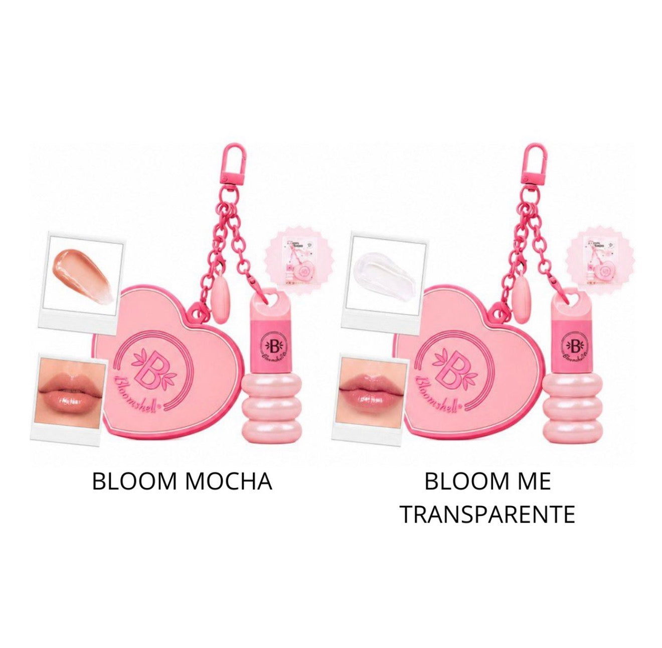 Llavero Brillo Hidratante Bloom Espejo Bloomshell