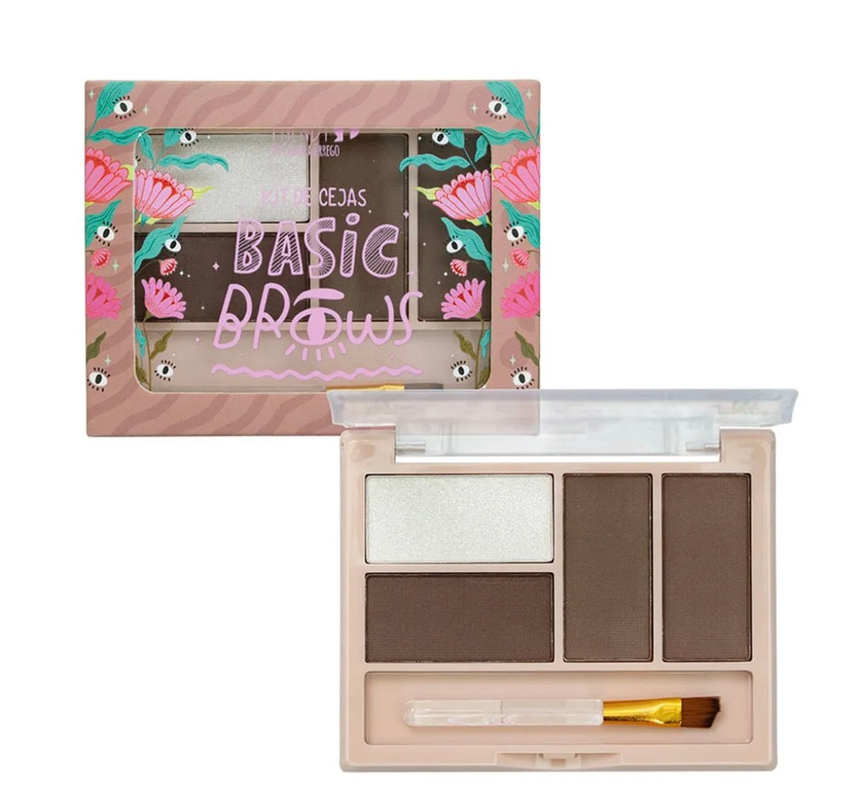 Kit De Cejas Basic Brows Trendy - Glow Beauty Distribuidores Milagros