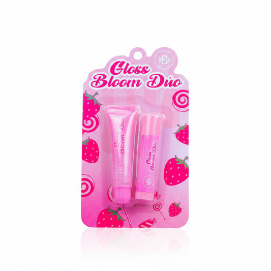 Gloss bloom duo labial Bloomshell - Glow Beauty Distribuidores Milagros