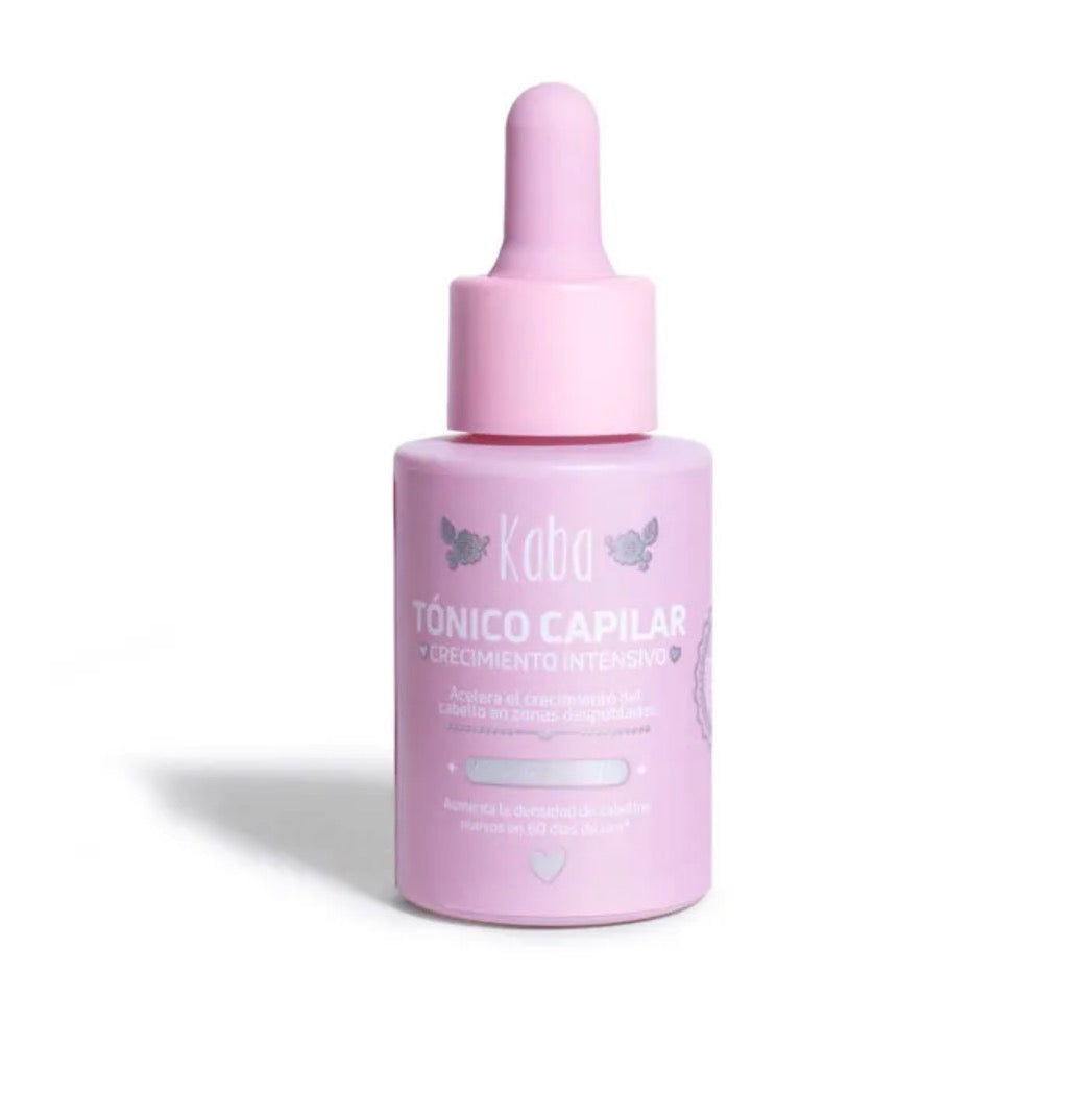 Tónico Capilar Crecimiento Intensivo 30 ml Kaba - Glow Beauty Distribuidores Milagros