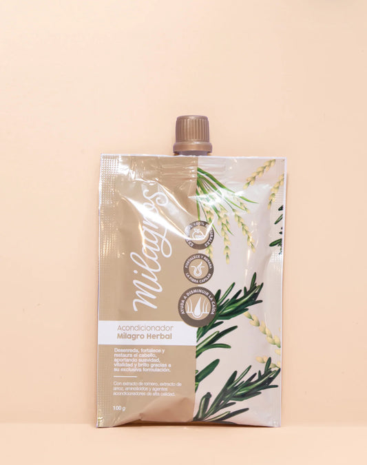 Doypack Acondicionador Milagro Herbal 100gr