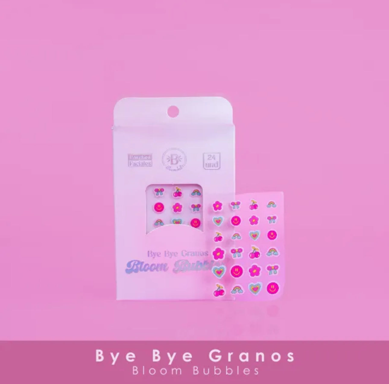 Bye bye granos bloom bubbles Bloomshell - Glow Beauty Distribuidores Milagros