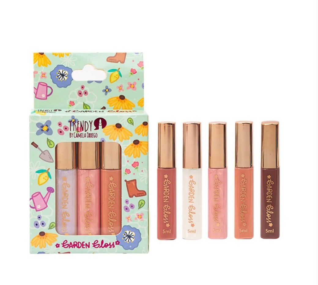 Kit X 5 Garden Gloss Labiales Trendy
