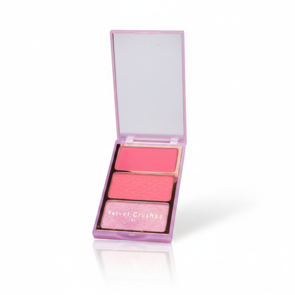 RUBOR VELVET CRUSH 12G BLOOMSHELL - Glow Beauty Distribuidores Milagros
