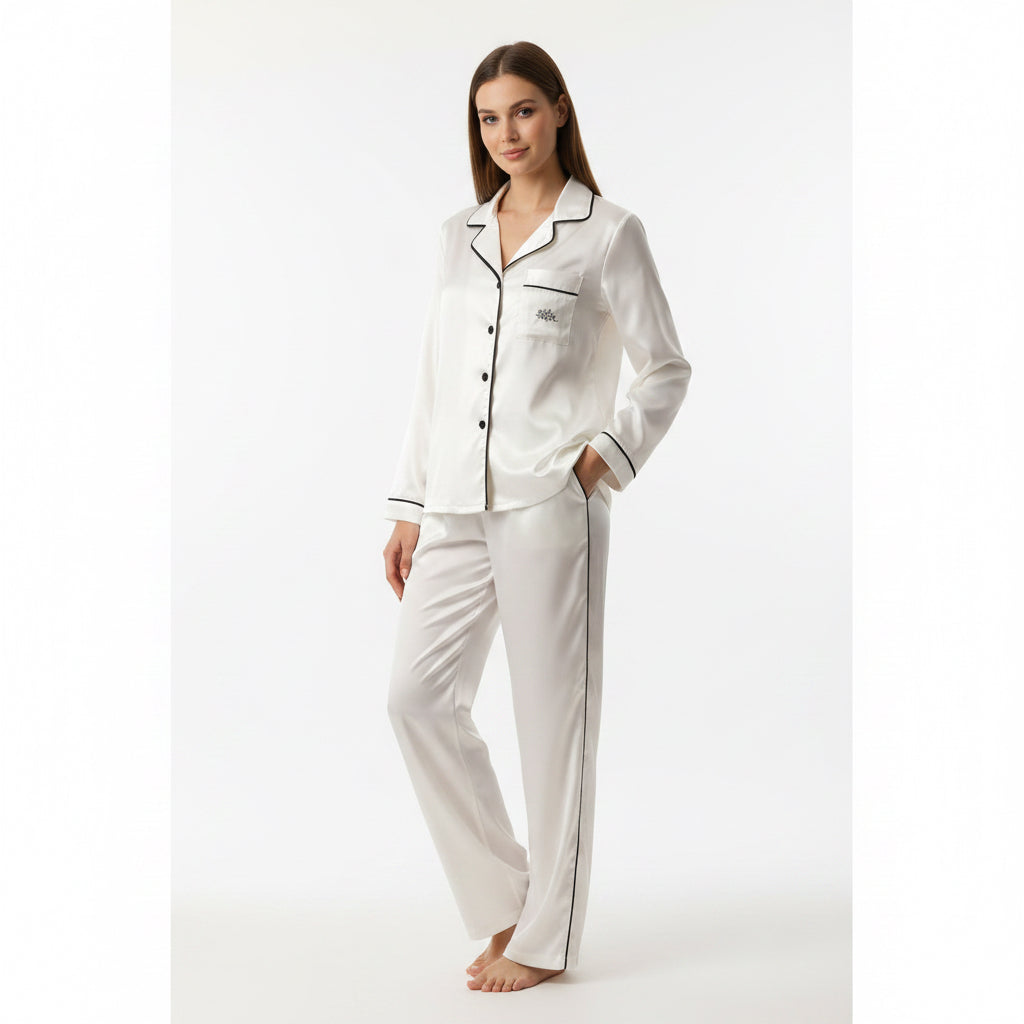 Pijama satin mujer Awua