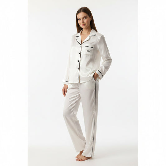 Pijama satin mujer Awua