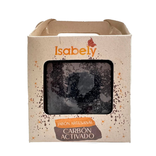 Jabon Carbon Activado Isabely 100 gr