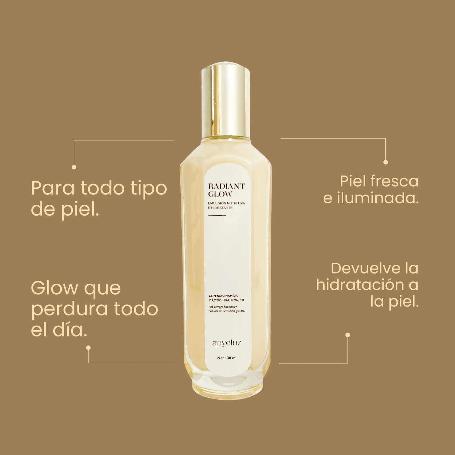 Emulsión Nutritiva Radiant 130 ML Anyeluz