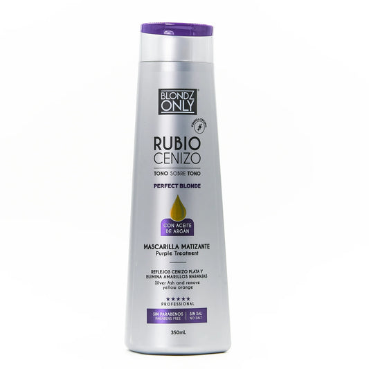 Mascarilla Matizante Rubio Cenizo Blondz Only 350 ml