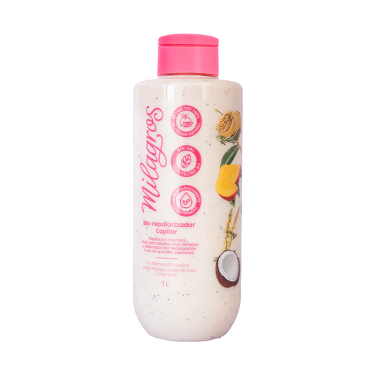 Tratamiento Bio Repolarizador Capilar Milagros 1 LITRO