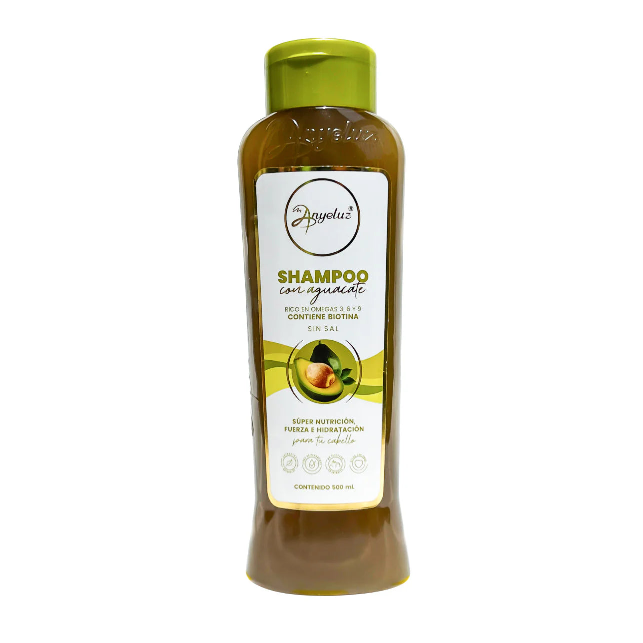 Shampoo Aguacate 500 ML Anyeluz