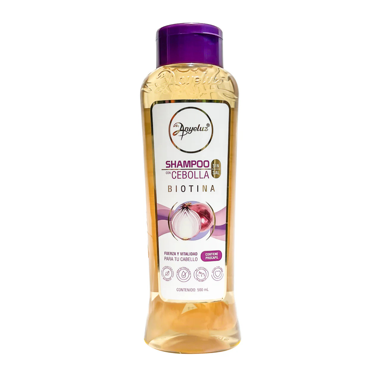 Shampoo Cebolla 500 ML Anyeluz