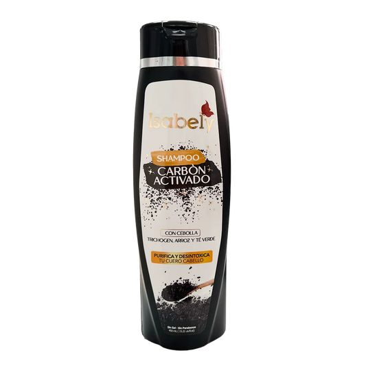 Shampoo Carbon Activado Isabely 450 ml